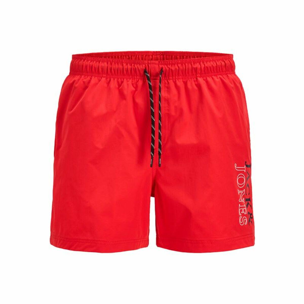 Jack & Jones Jpstmaui JJ Double badeshorts til børn - True Red (12 år)