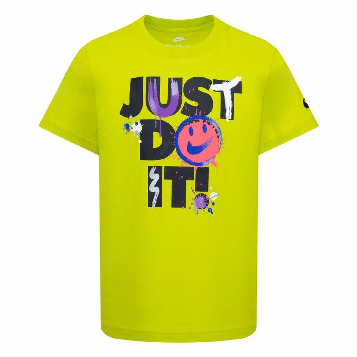 Nike NKB Express Yourself JDI kortærmet T-shirt til børn - gul (5-6 år)