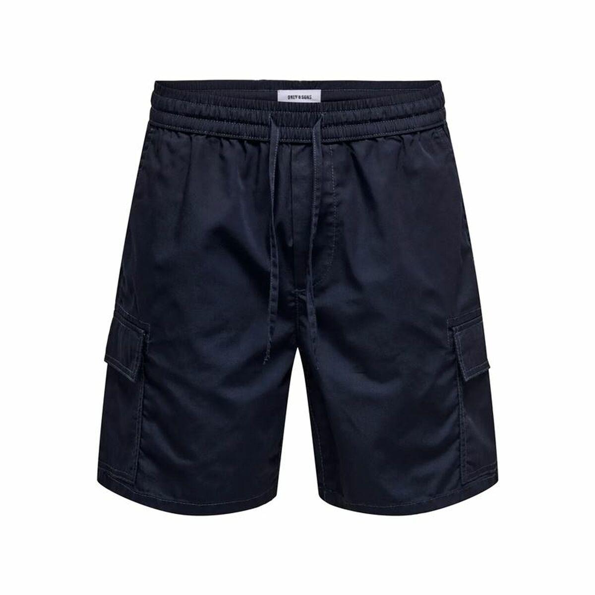 Only & Sons Onskal Cargo shorts - blå, str. M