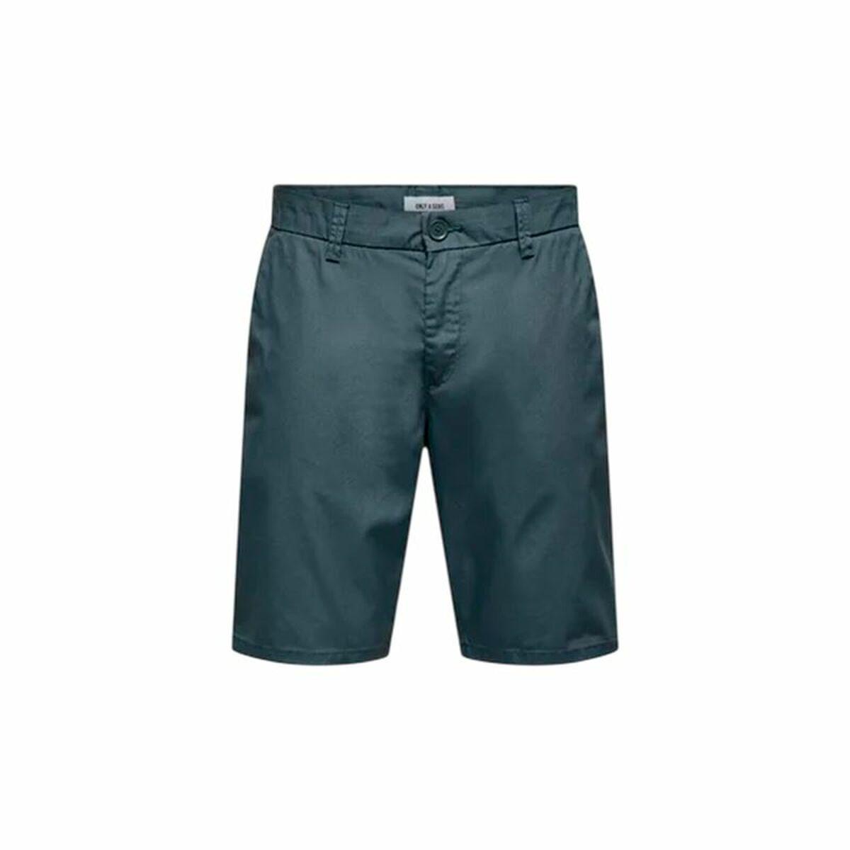 Only & Sons Onskal Chino-shorts 0287 - Turbulence mørkeblå (L)