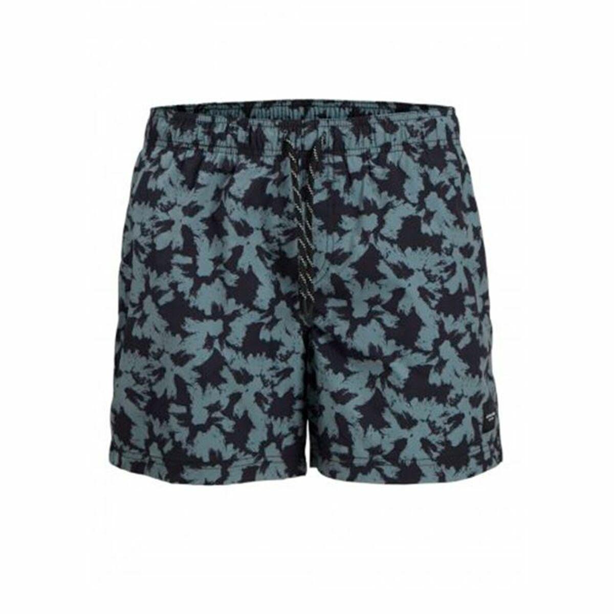 Jack & Jones Jpstmaui Jjswim Flower AOP badebukser til kvinder - Sort, L