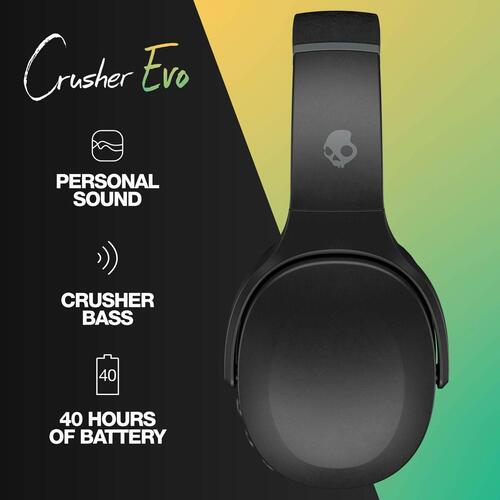 Skullcandy S6EVW-N740 Bluetooth headset med mikrofon - Sort