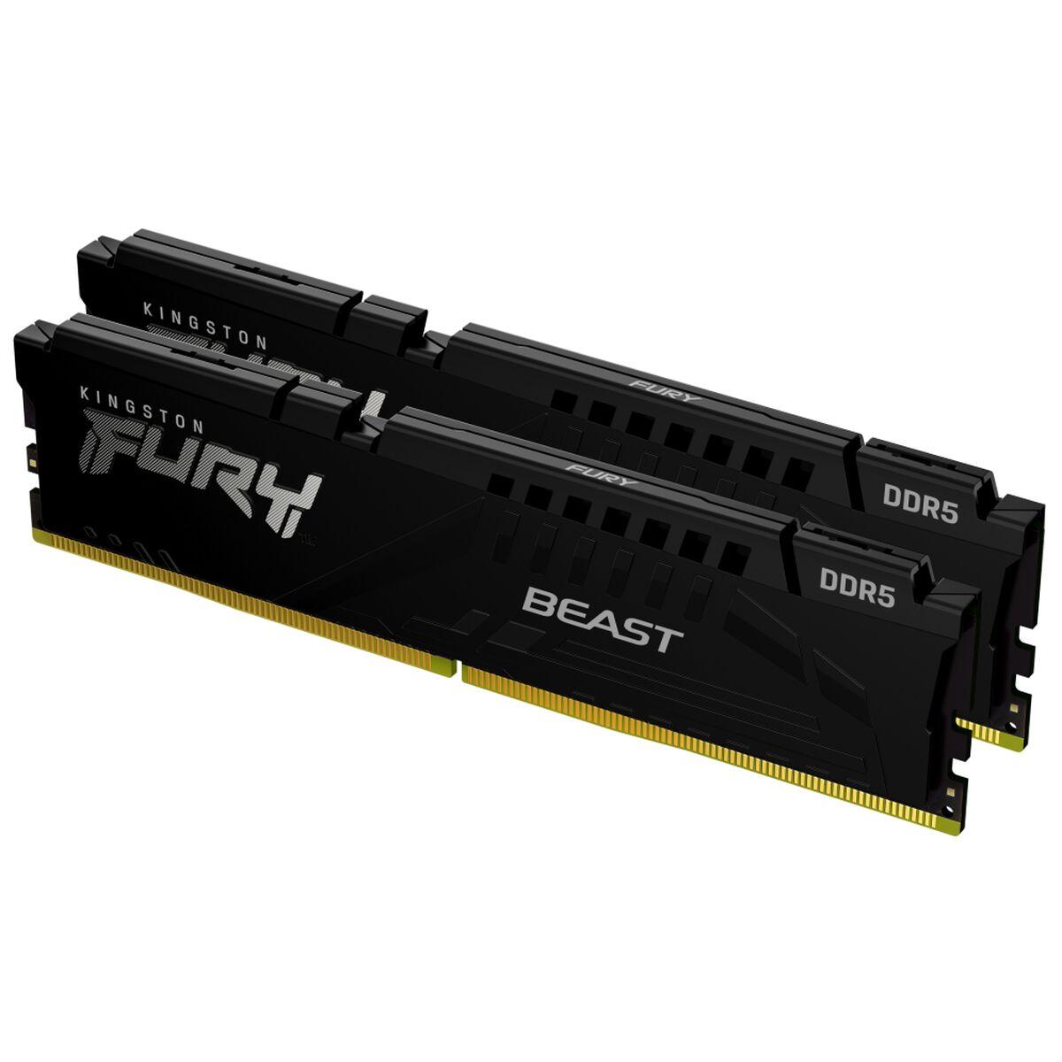 Kingston Fury Beast DDR5 RAM 16 GB (2×8 GB) 5200 MHz, CL36