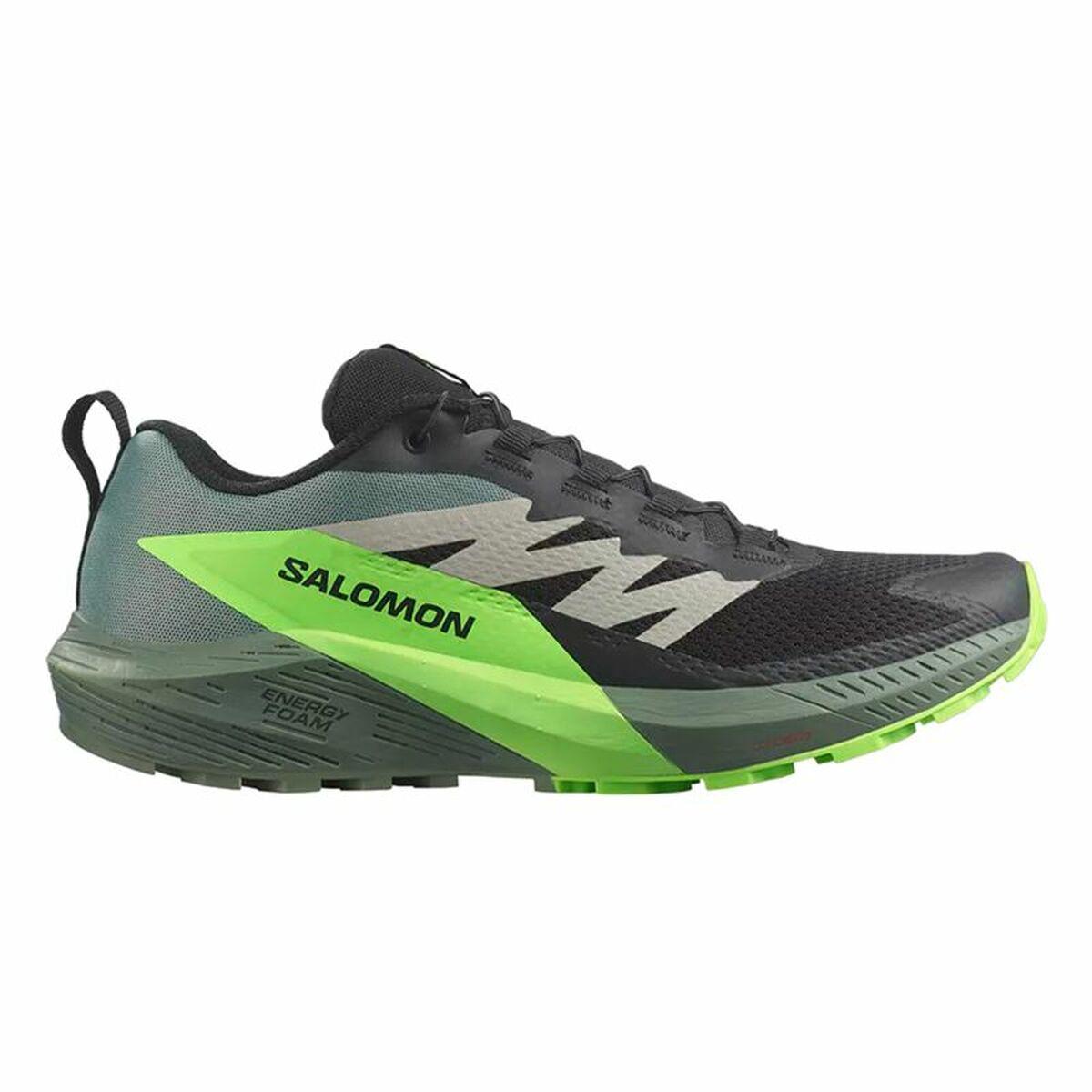 Salomon Sense Ride 5 herre løbesko - limegrøn, str. 42