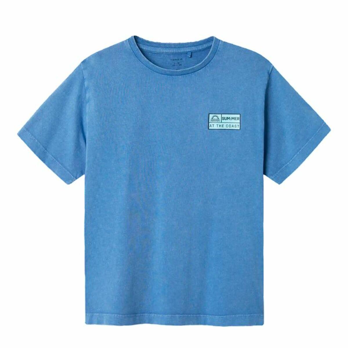 Name It Nkmfandel kortærmet T-shirt, Star Sapphire, 9-10 år