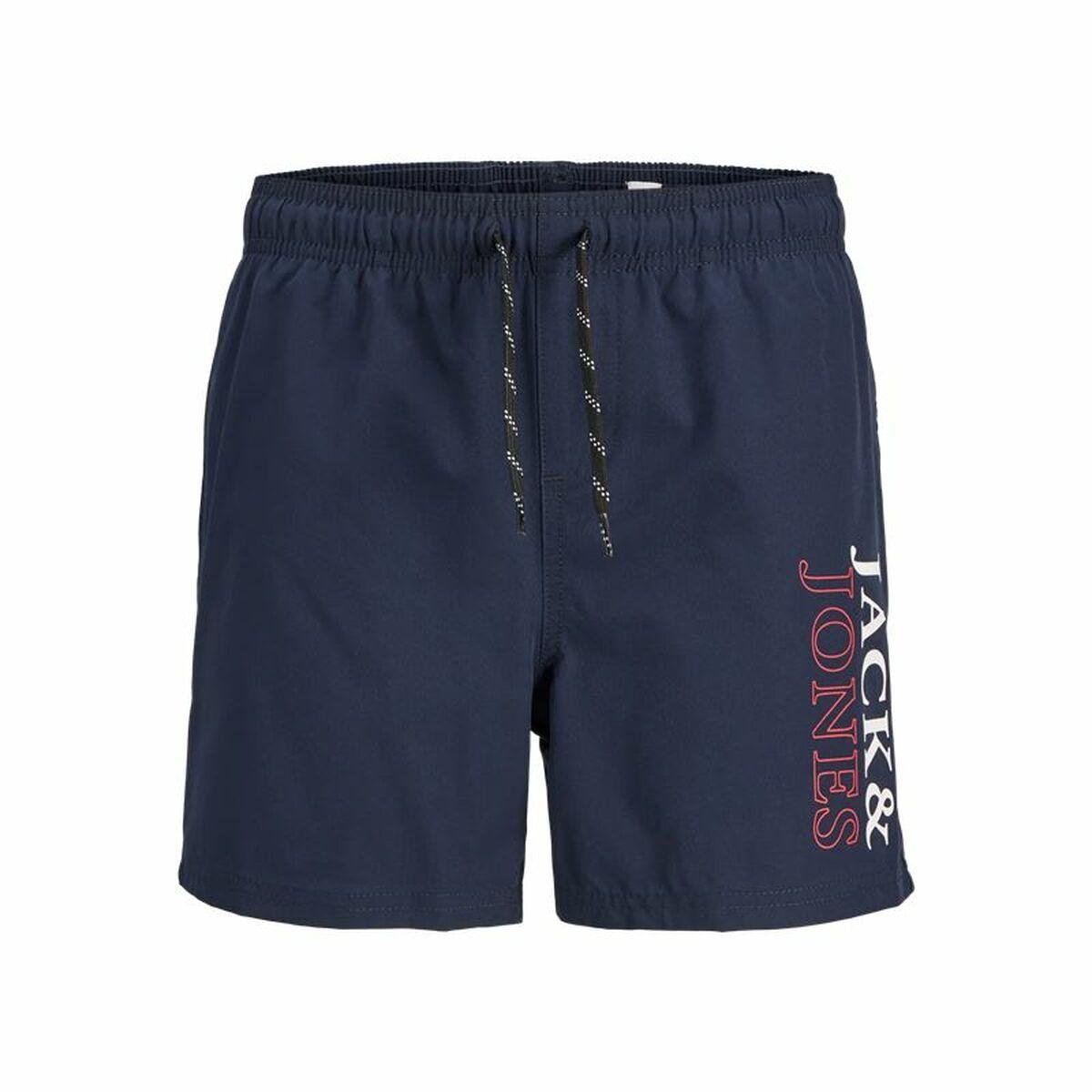 Jack & Jones Jpstmaui JJ Double badeshorts til børn/unge - Navy
