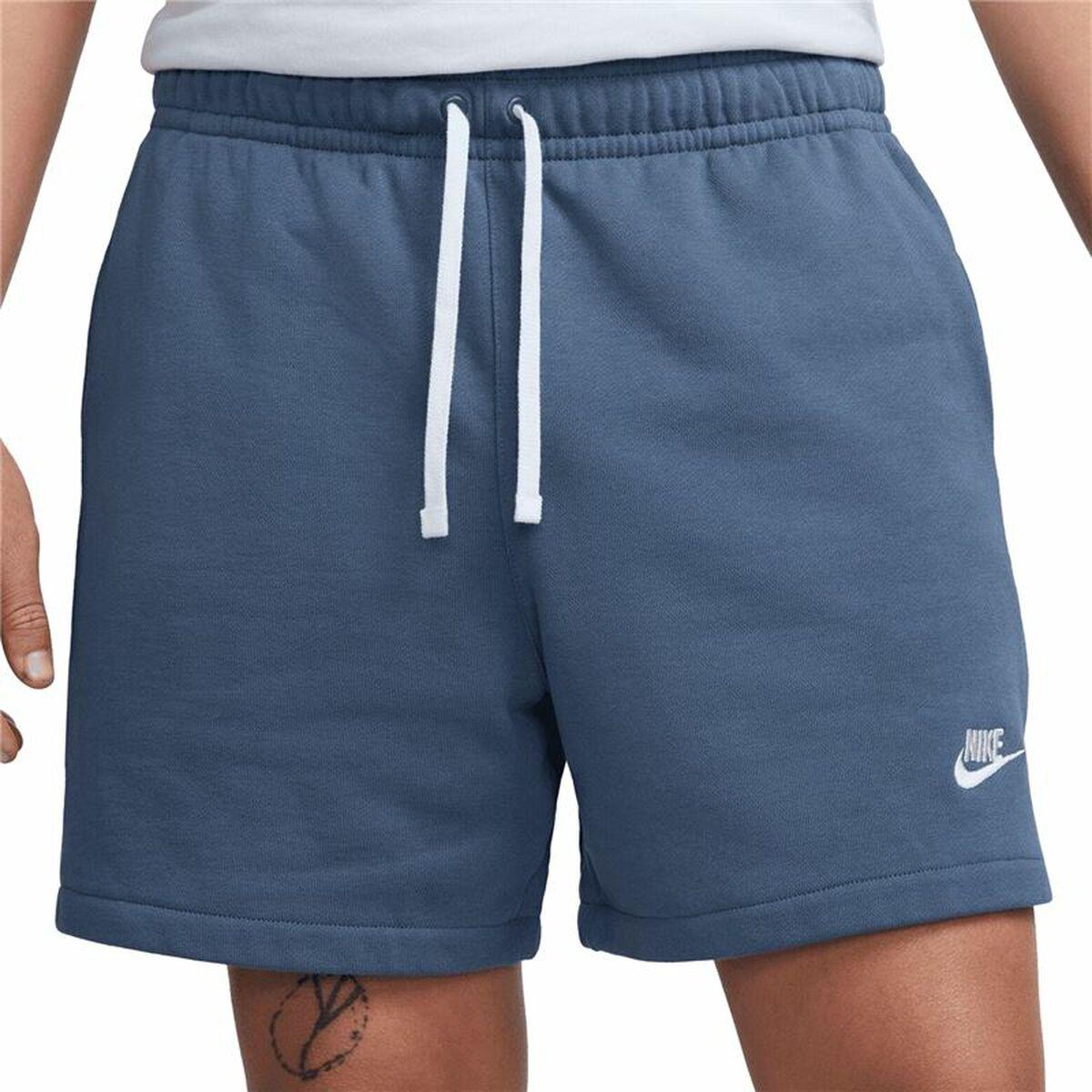 Nike Club Fleece French Terry bukser - blå, XL (herre)