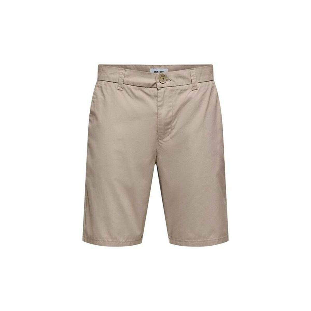 Only & Sons Onskal chino-shorts - String/Natur, M