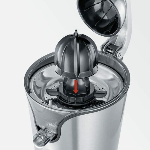 Severin CP 3544 elektrisk citruspresser - sort/sølv
