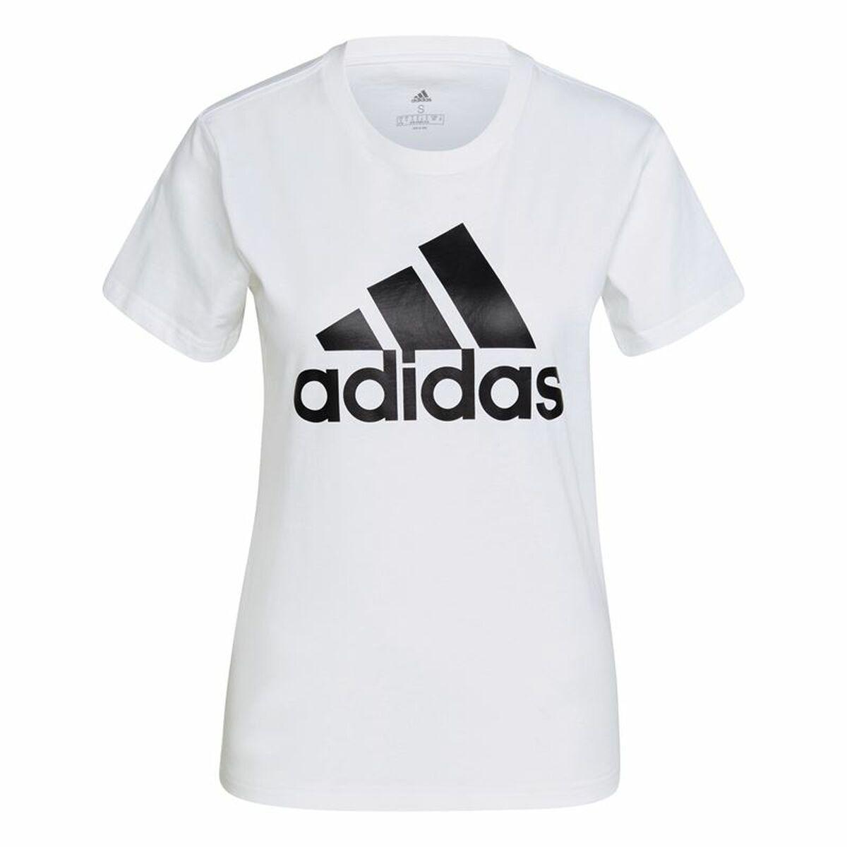 Adidas kortærmet T-shirt til kvinder GL0649 - hvid XS
