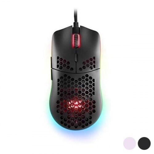 Mars Gaming MMAX RGB LED gaming-mus - Sort