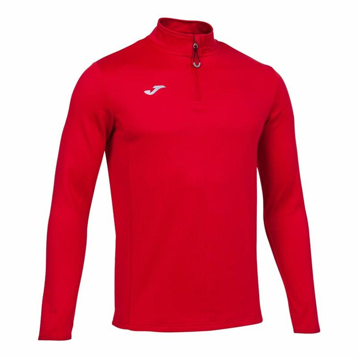 Joma Sport Night herre sweatshirt uden hætte - Rød (S)