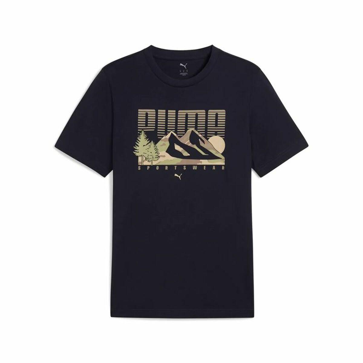 Puma Graphics Mountain Tee herre T-shirt, kortærmet - Str. S