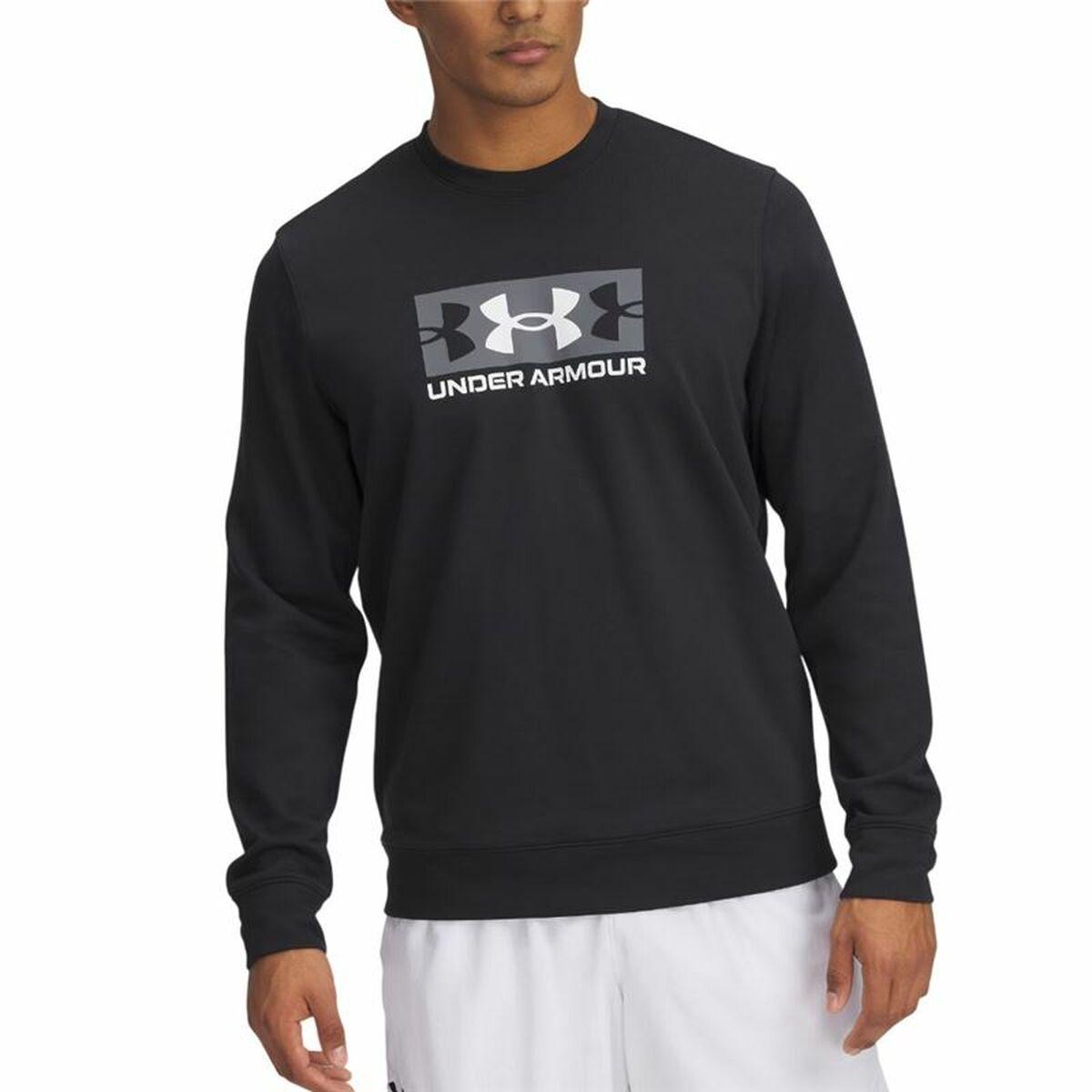 Under Armour Rival Terry Logo Crew sweatshirt til mænd - M