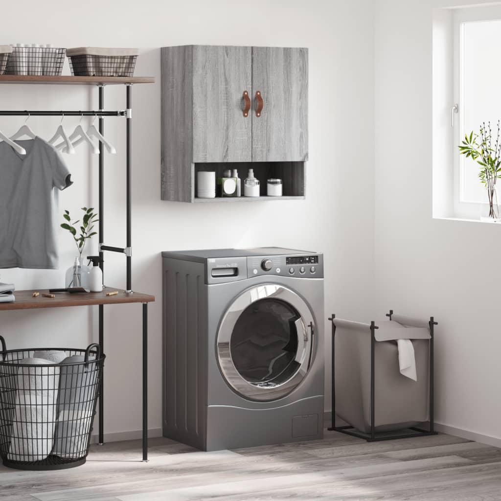 Vægskab 60x31x70 Cm Konstrueret Træ - Grå sonoma-eg