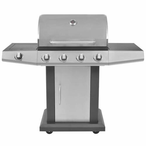 Gasgrill Sølv 132 x 61 x 118 cm Rustfrit stål
