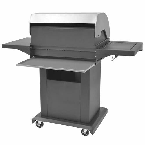 Gasgrill Sølv 132 x 61 x 118 cm Rustfrit stål