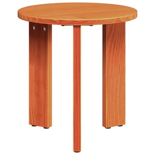 Kaffebord Sæt 3 stk Gyldenbrun 47.5 x 47.5 x 27 cm