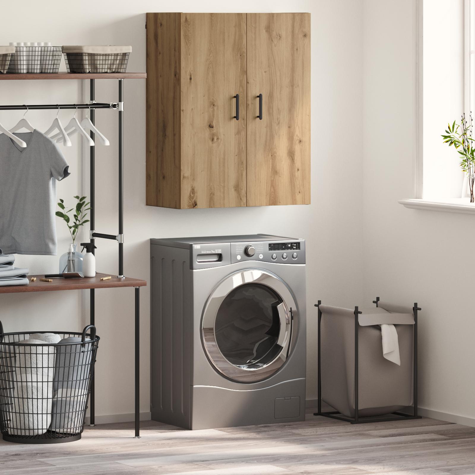 Vægskab med hylde artisan eg 69.5 x 34 x 90 cm Konstrueret træ