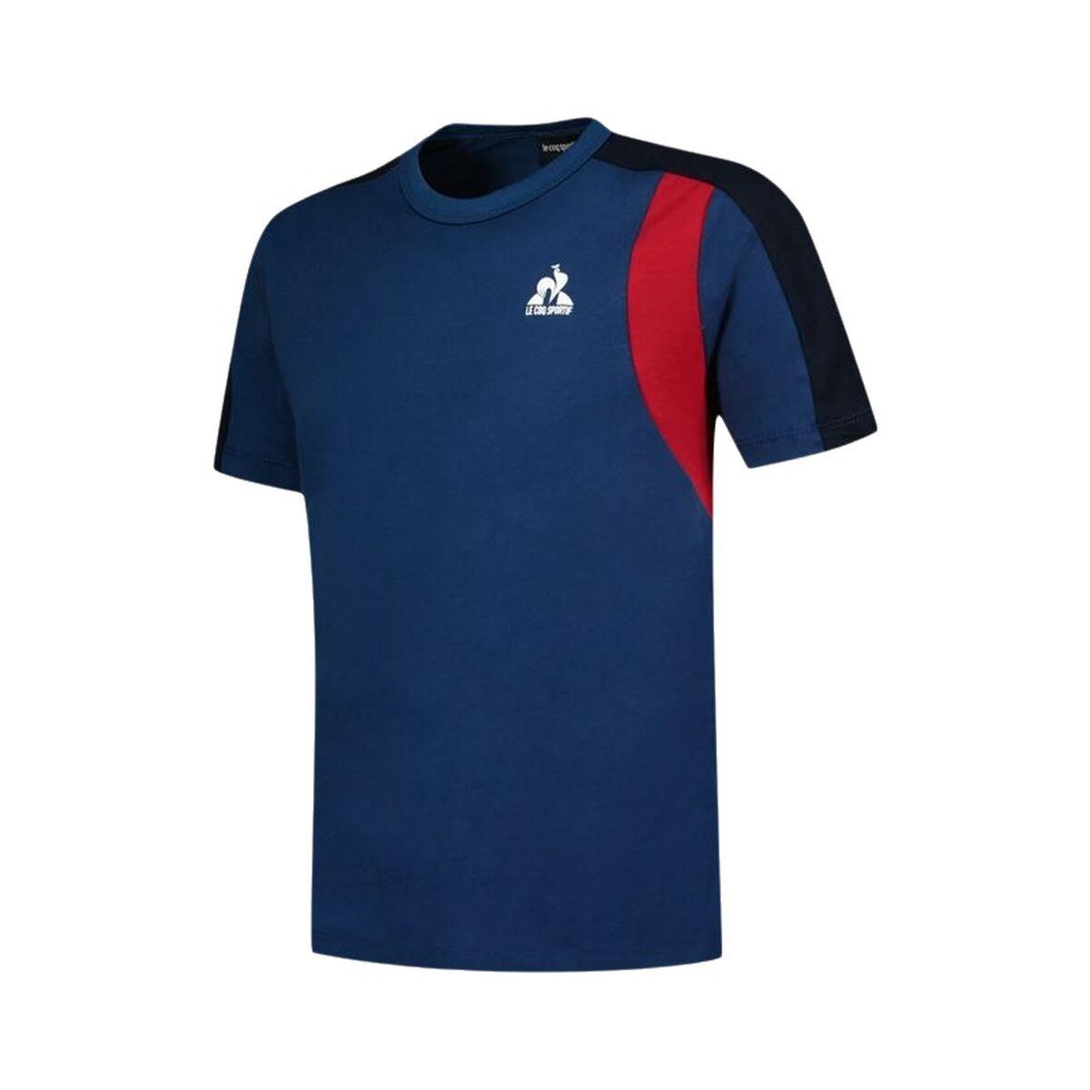 Le coq sportif Ess N°1 Enfant T-shirt, kortærmet - Sort/Marineblå, 10 år