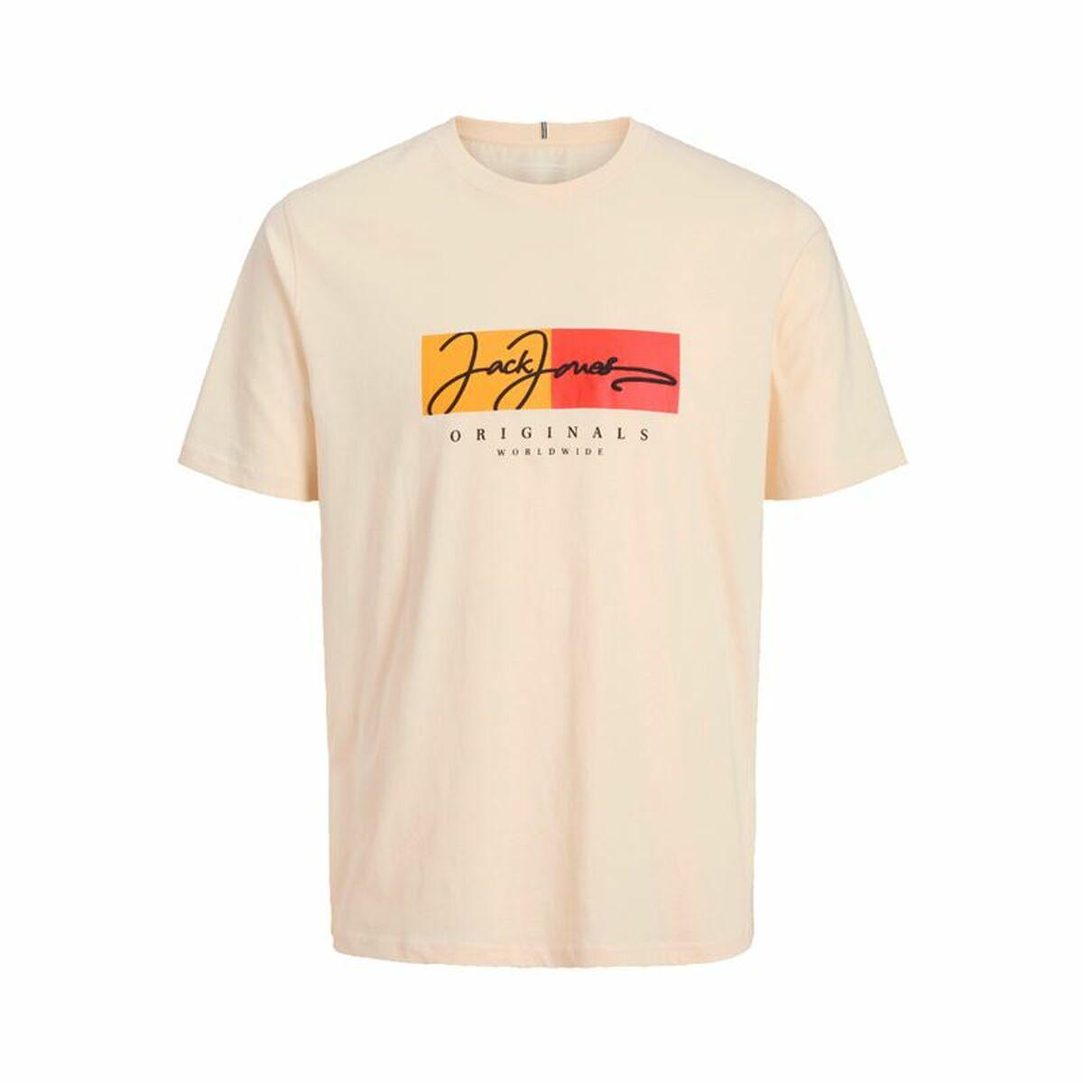 Jack & Jones T-shirt til børn - Jorfrederiksberg, beige, 12 år billede