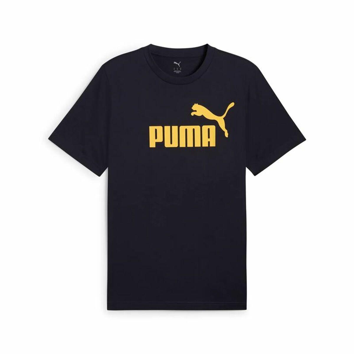 Puma Essentials kortærmet T-shirt til mænd - marineblå (M)