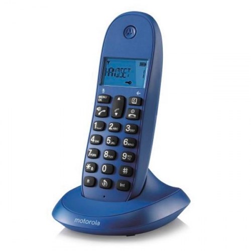 Trådløs telefon Motorola C1001 - Blå