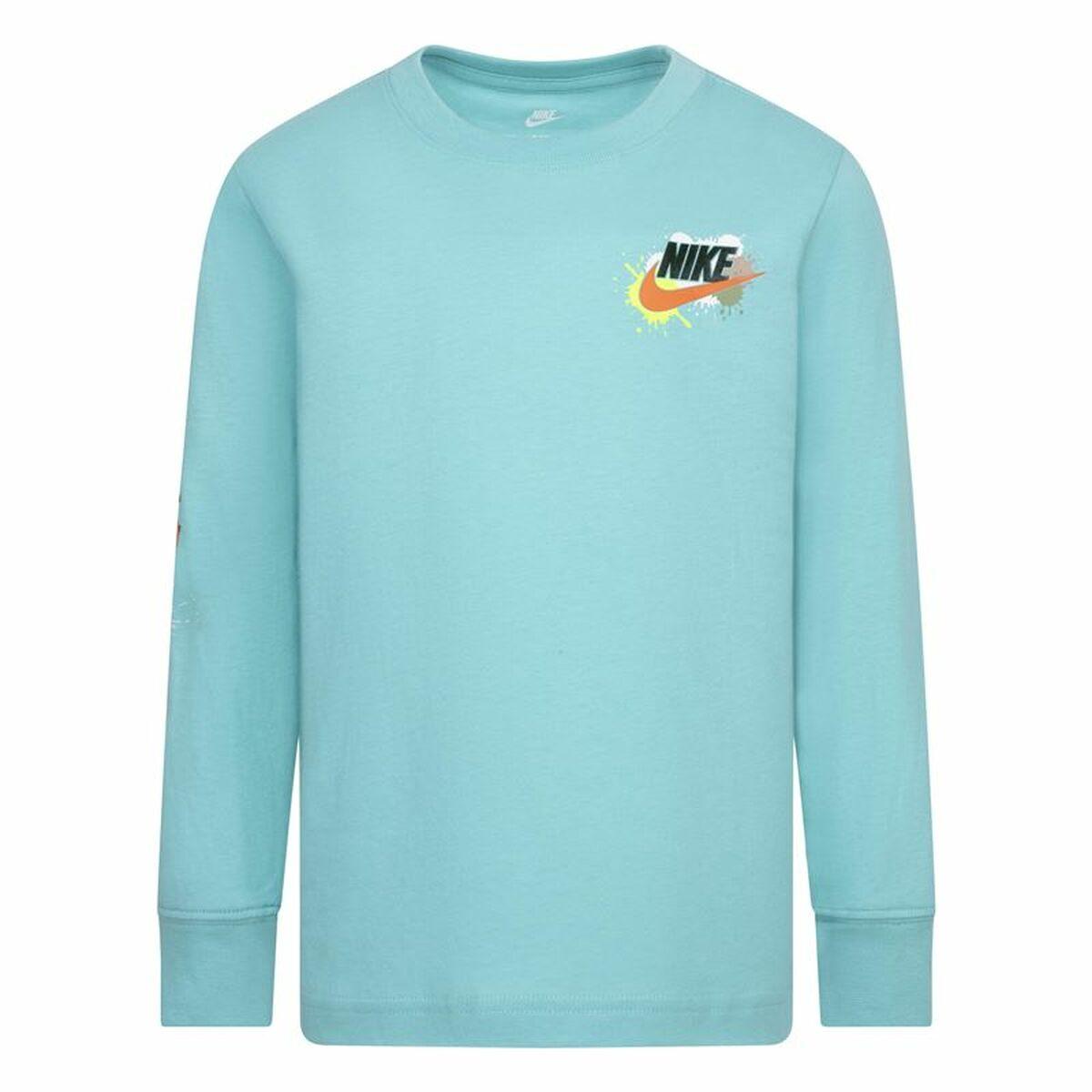 Nike sweatshirt til børn - Nkb Express Yourself Ls, himmelblå (4-5 år)