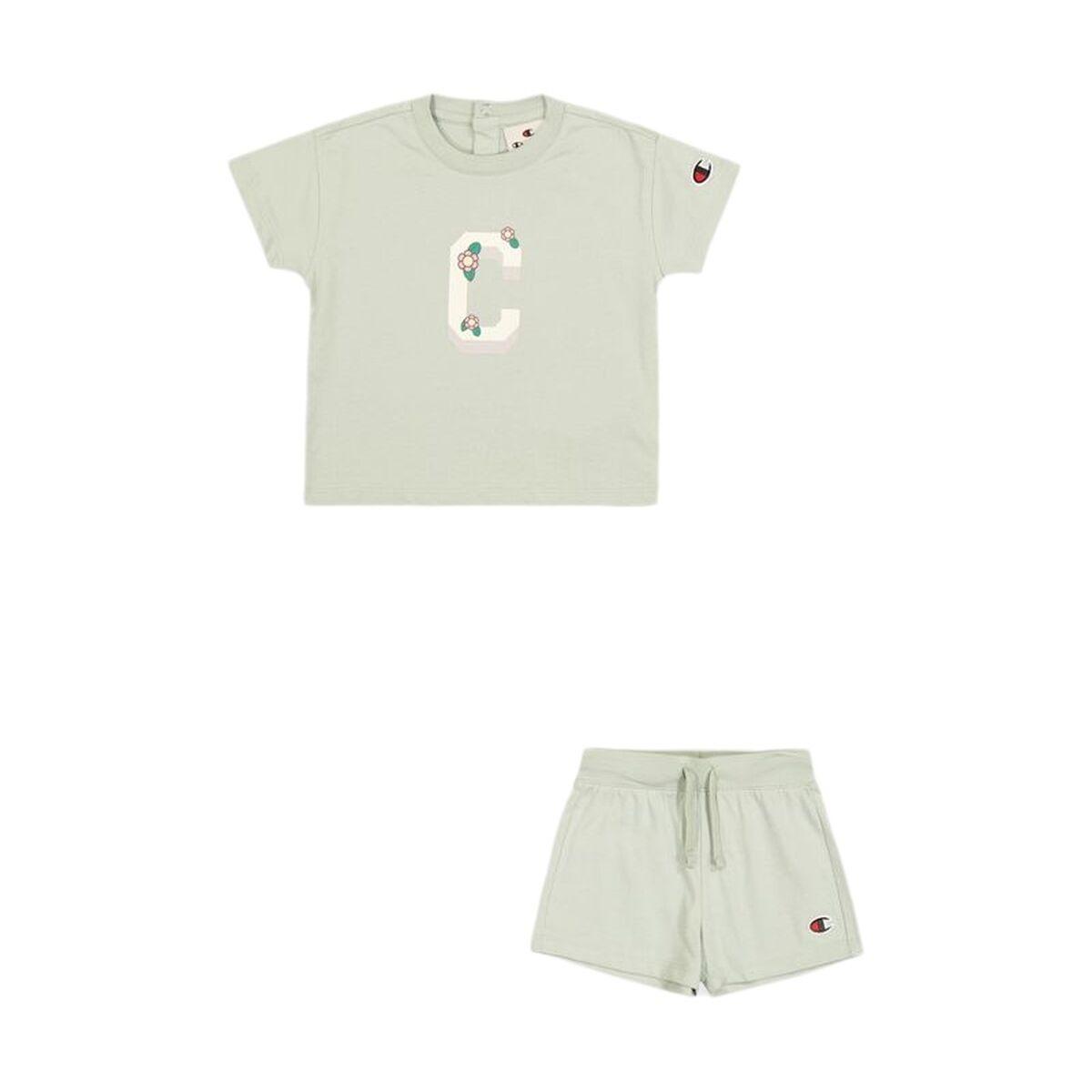 Champion baby sportssæt 9-12 måneder - grøn, unisex billede