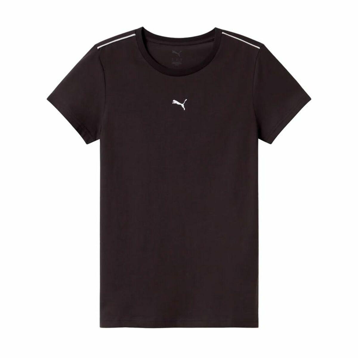 Puma kortærmet T-shirt til kvinder - sort (XS)