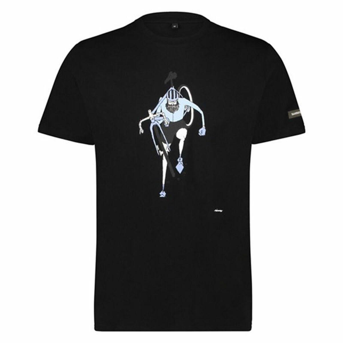 Shimano Sentiero Ltd kortærmet T-shirt til mænd - Sort, L