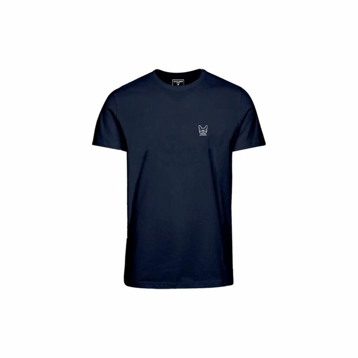 Jack & Jones børne T-shirt Jjdenim Logo O-Neck, marineblå, 10 år
