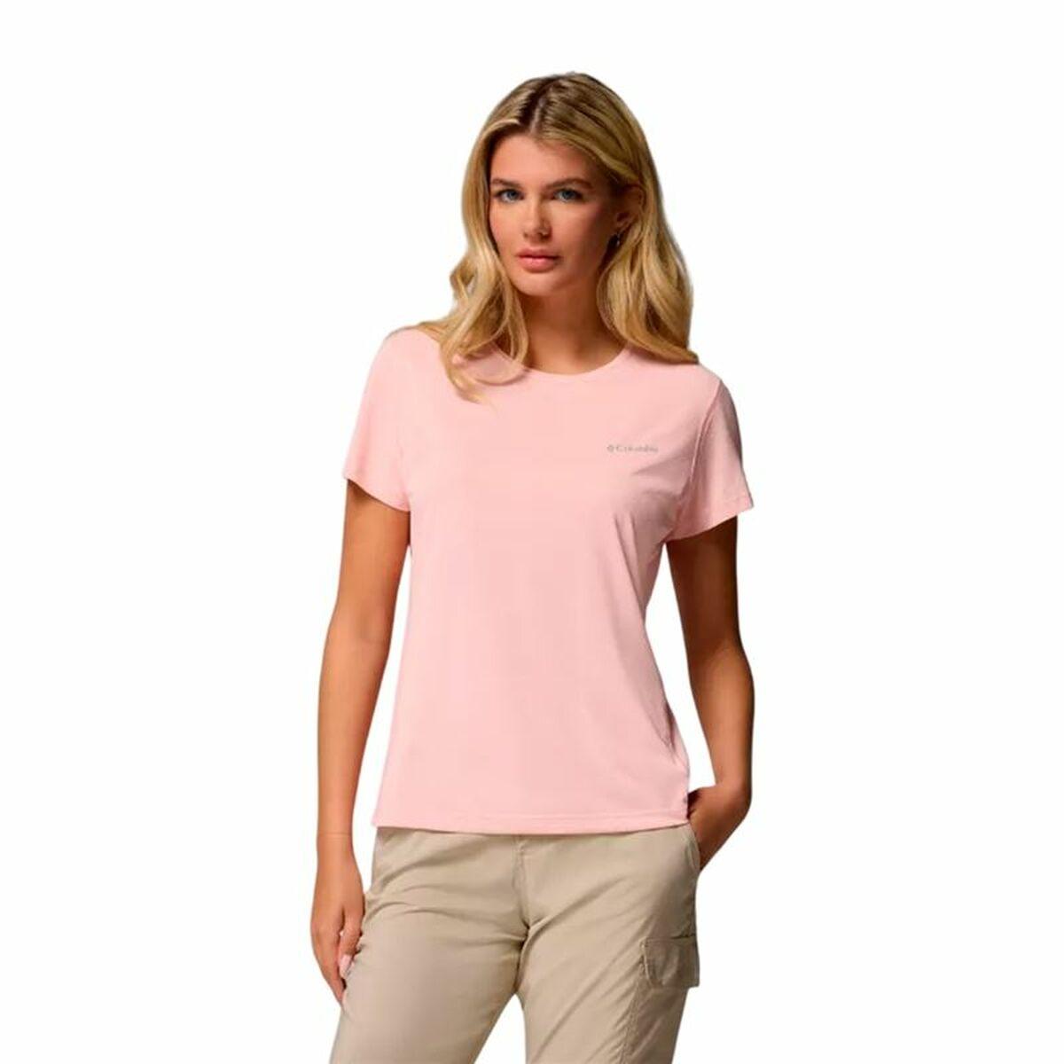 Columbia Zero Rules Light kortærmet T-shirt - Pink, M