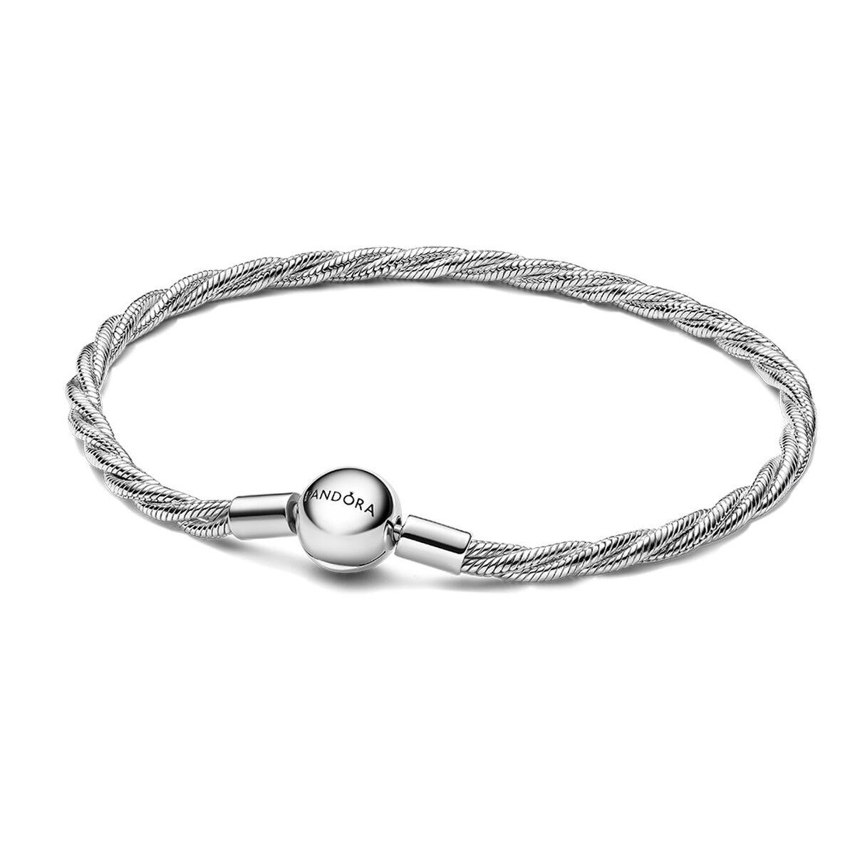 Pandora armbånd i sterling sølv - dame billede