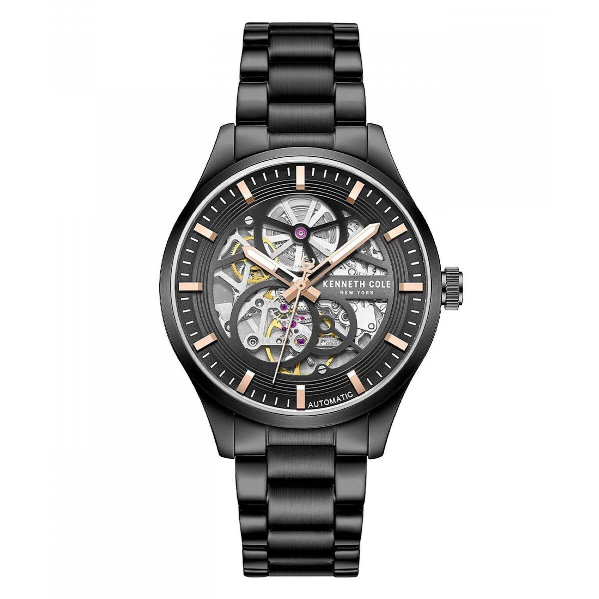 Herreur Kenneth Cole KCWGY0080703 - automatisk skeleton armbåndsur til mænd