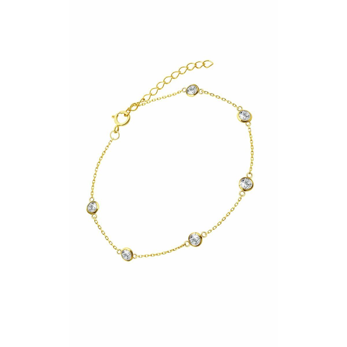 Armbånd til kvinder Lotus - gylden IC00347/18 billede