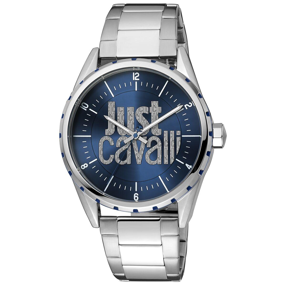 Just Cavalli herreur JC1G207M0055 - blå skive, Ø 42 mm