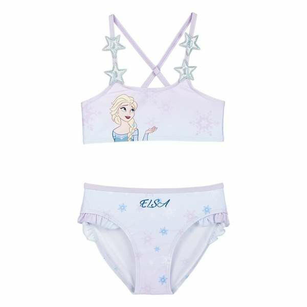 Frozen bikinitrusser til piger - 2-delt bikini, 4 år