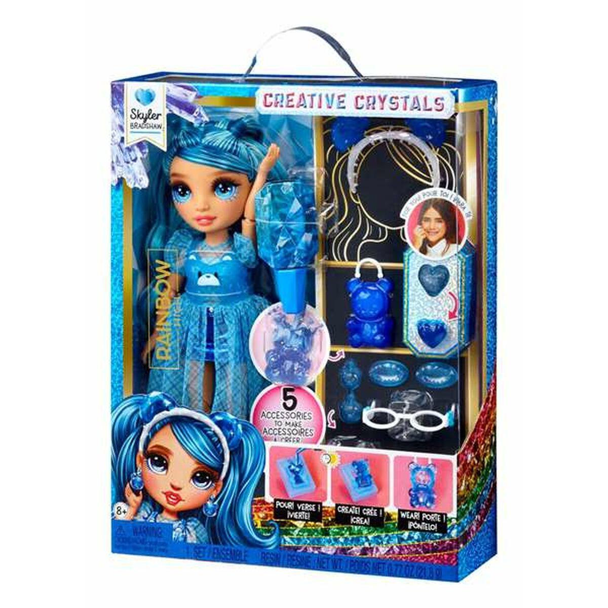 Rainbow - Dukke Rainbow med tilbehør, multifarvet (plastik)