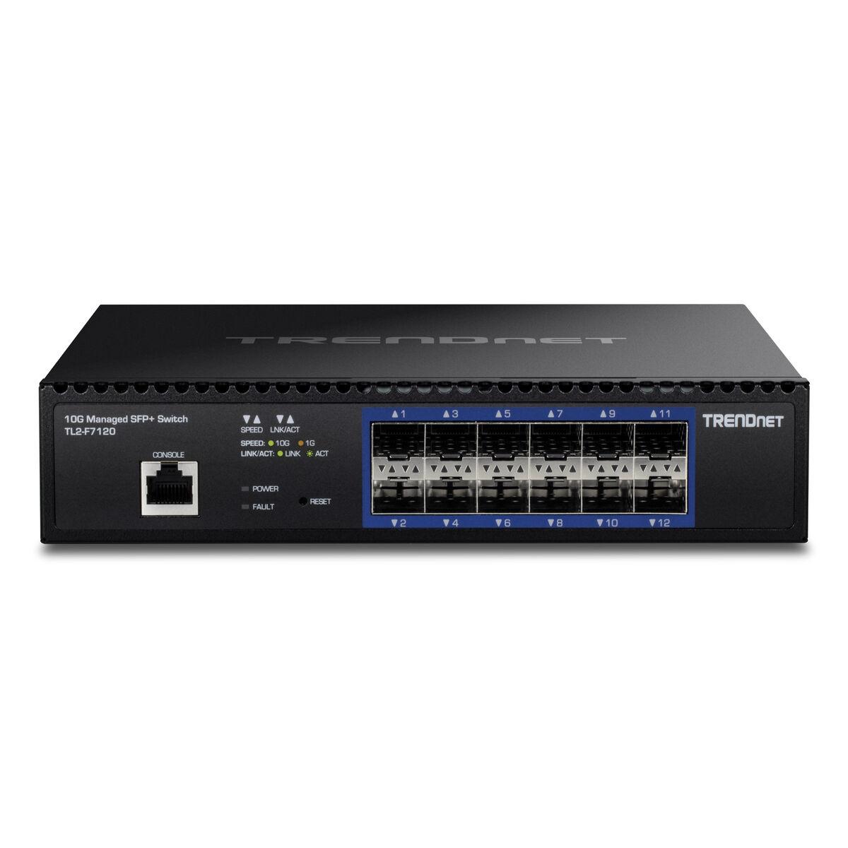 Trendnet TL2-F7120 10G managed SFP+ switch (1U) billede