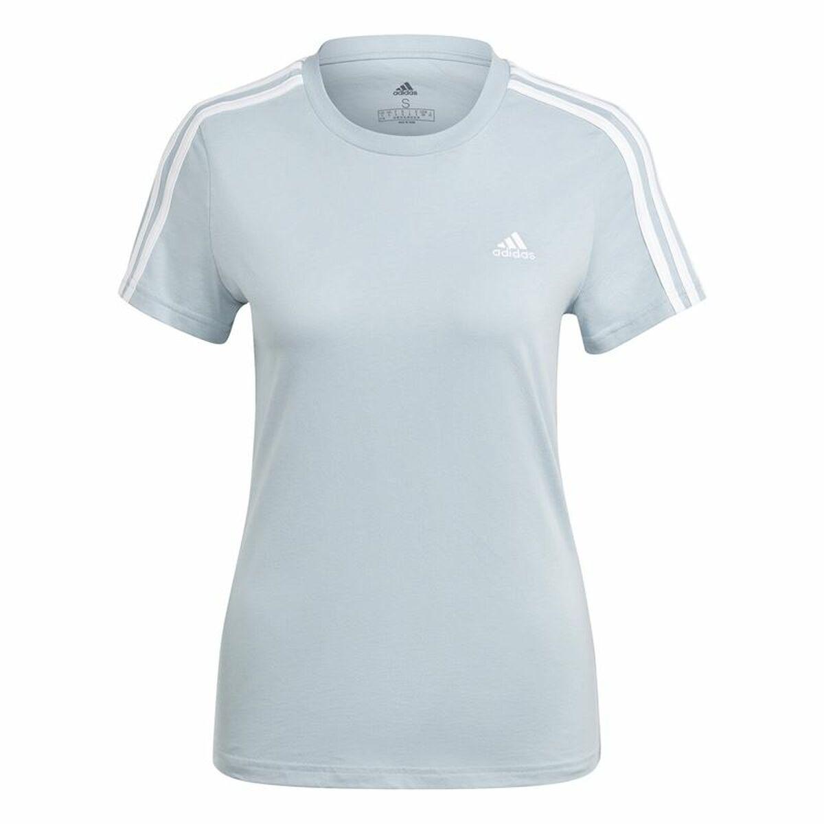 Adidas 3-Stripes kortærmet T-shirt til kvinder (S)