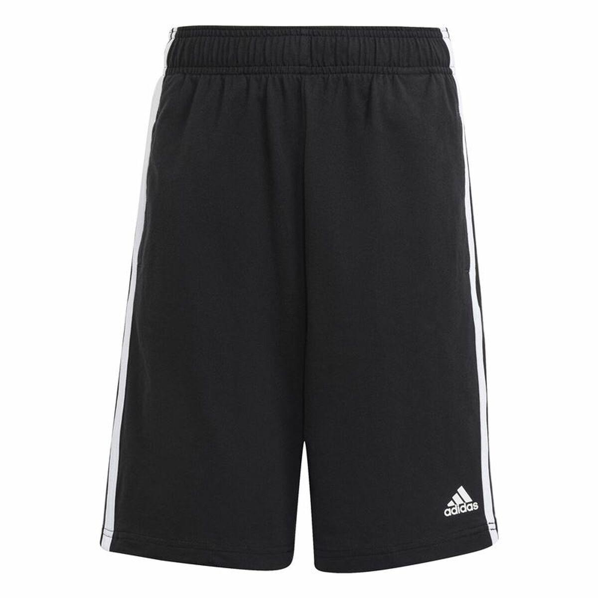 Adidas Essentials Knit 3-Stripes shorts - børn 11-12 år