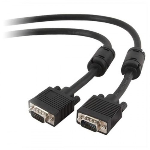 VGA-kontakt med 2 porte GEMBIRD CC-PPVGA Sort - 3 m