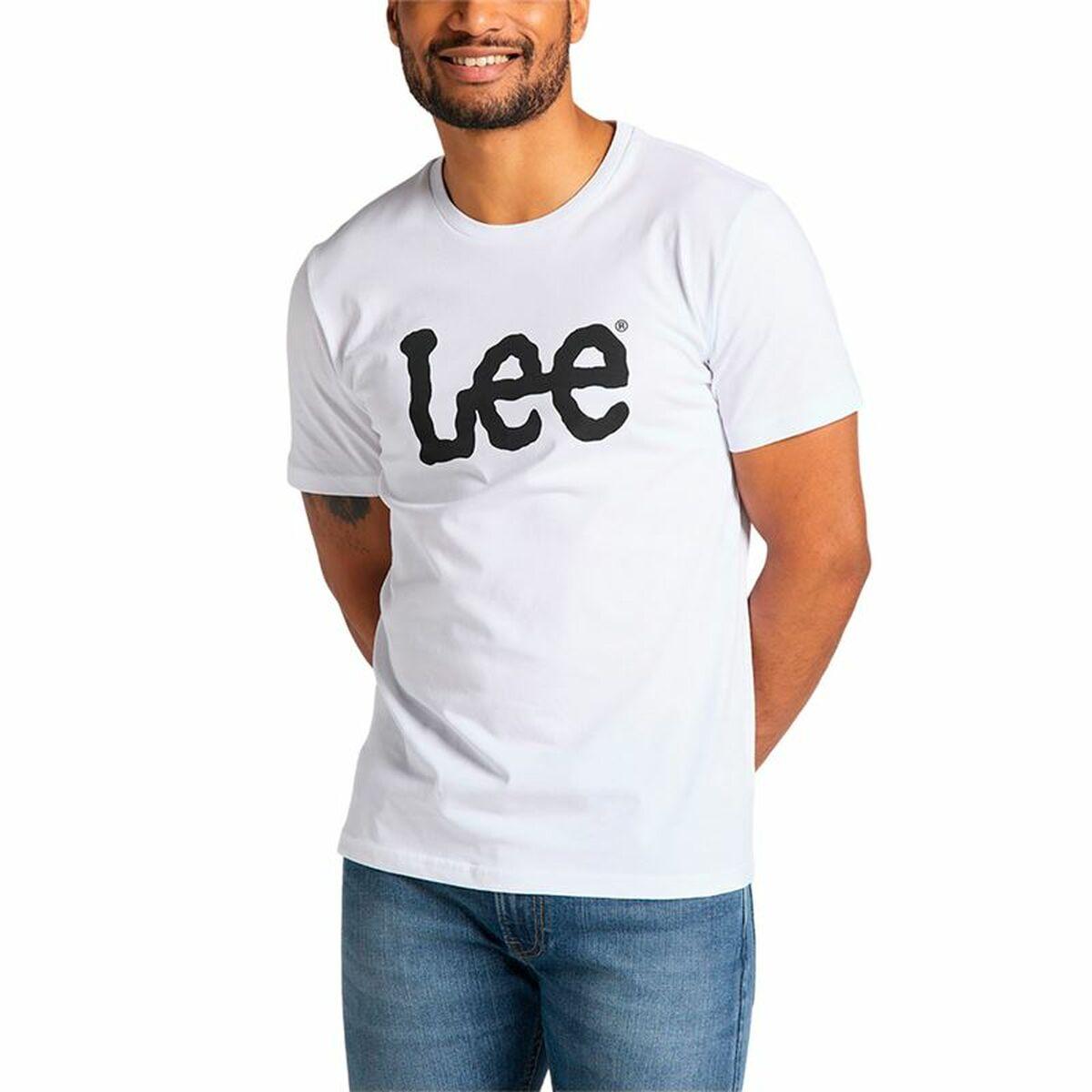 Lee Wobbly Logo T-shirt til mænd, kortærmet - 2XL