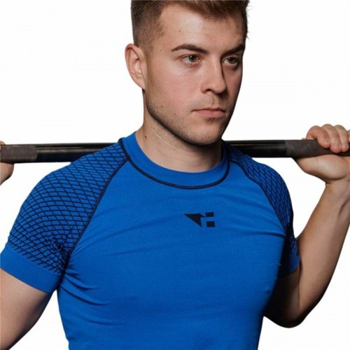 Hanker Kampo kortærmet løbe-T-shirt til mænd - Blå (XL)