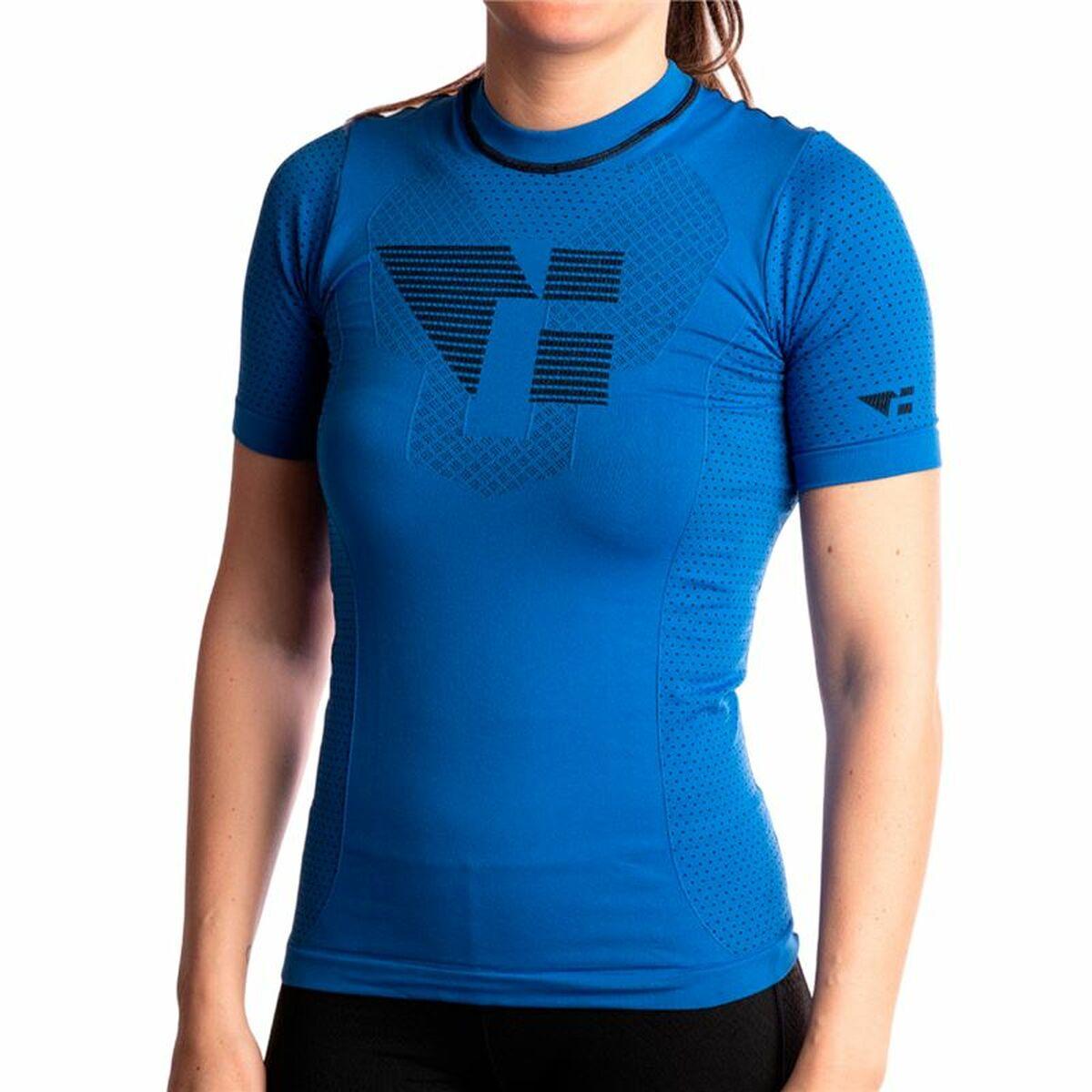 Hanker kortærmet løbe T-shirt til mænd - Blå (XL)