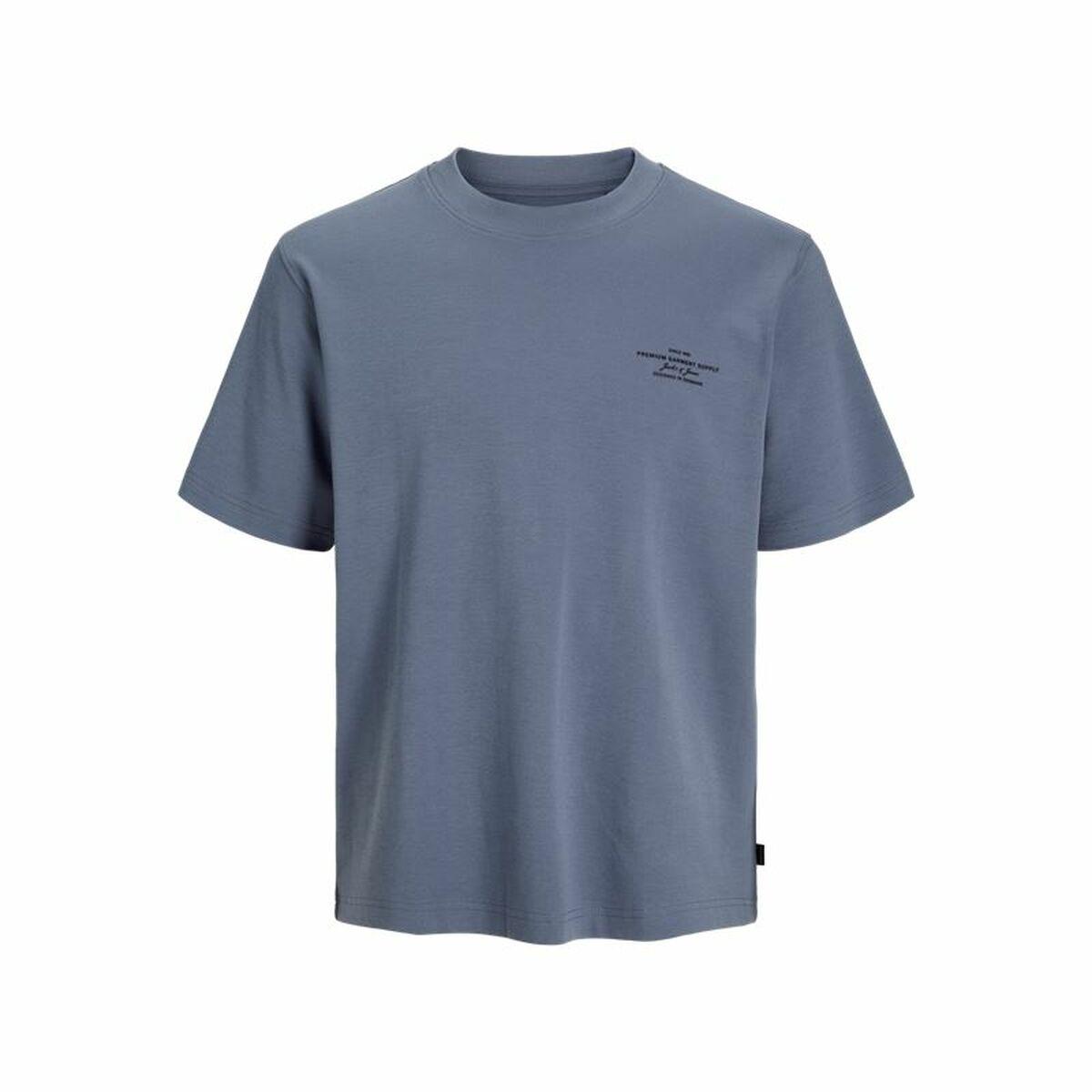 Jack & Jones herre T-shirt - Jprblachad Brandingw Neck, kortærmet (M)