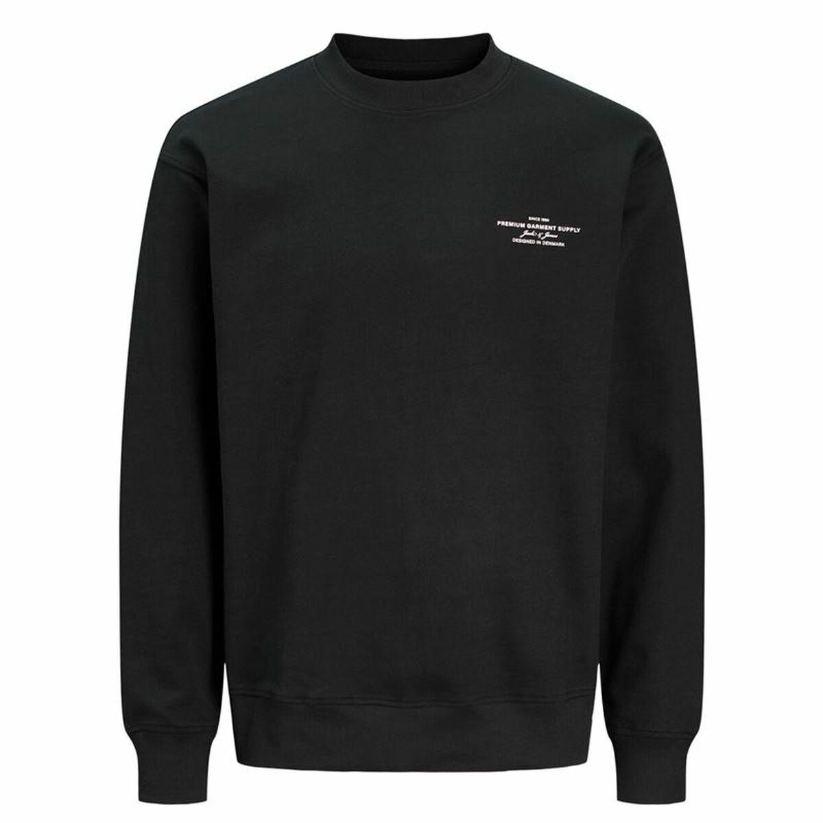Jack & Jones sweatshirt uden hætte - Jprblachad Branding, S