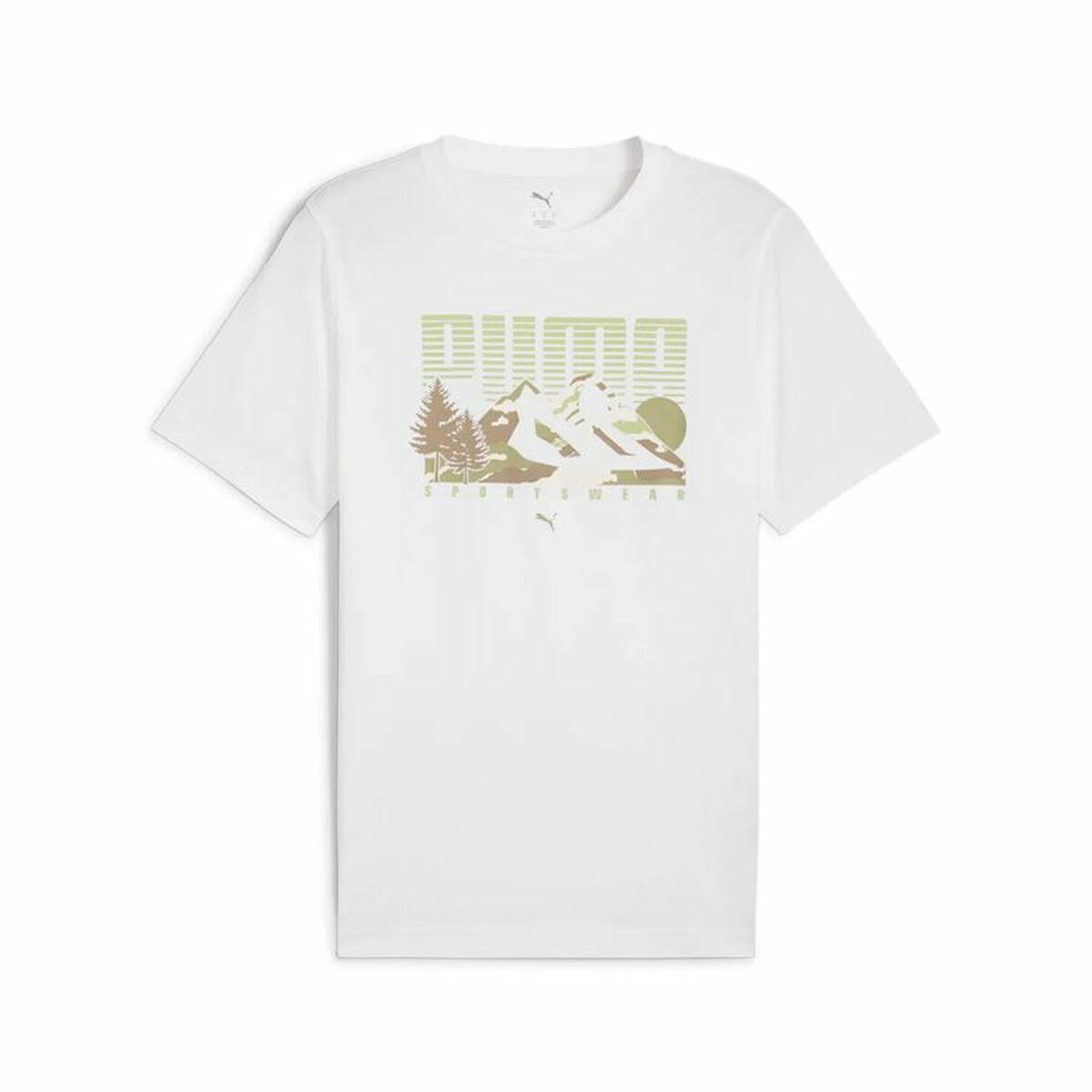 Puma Graphics Mountain Tee herre T-shirt, kortærmet - XL