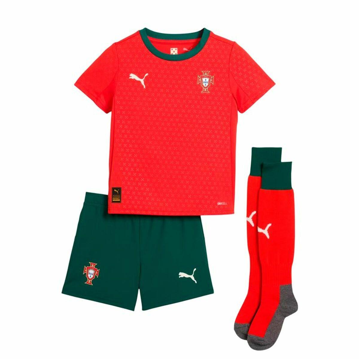 Puma Portugal Home Minikit - Træningsdragt til børn, rød (2-3 år)